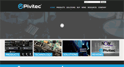 Desktop Screenshot of pivitec.com